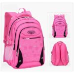 Kinderrugzakken school - Rood Roze 2