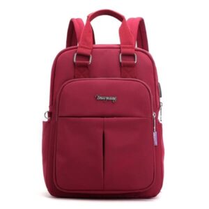 Praktische rugzak dames - Rood