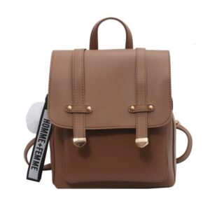 Retro rugzak dames - Bruin