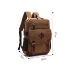 Vintage rugzak canvas